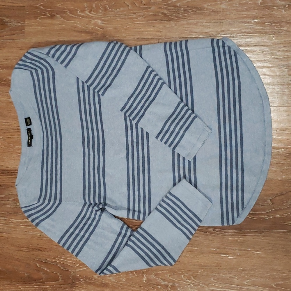 (M) JEANNE PIERRE Striped 100% Cotton Casual Loungewear Classic Slim Fit
